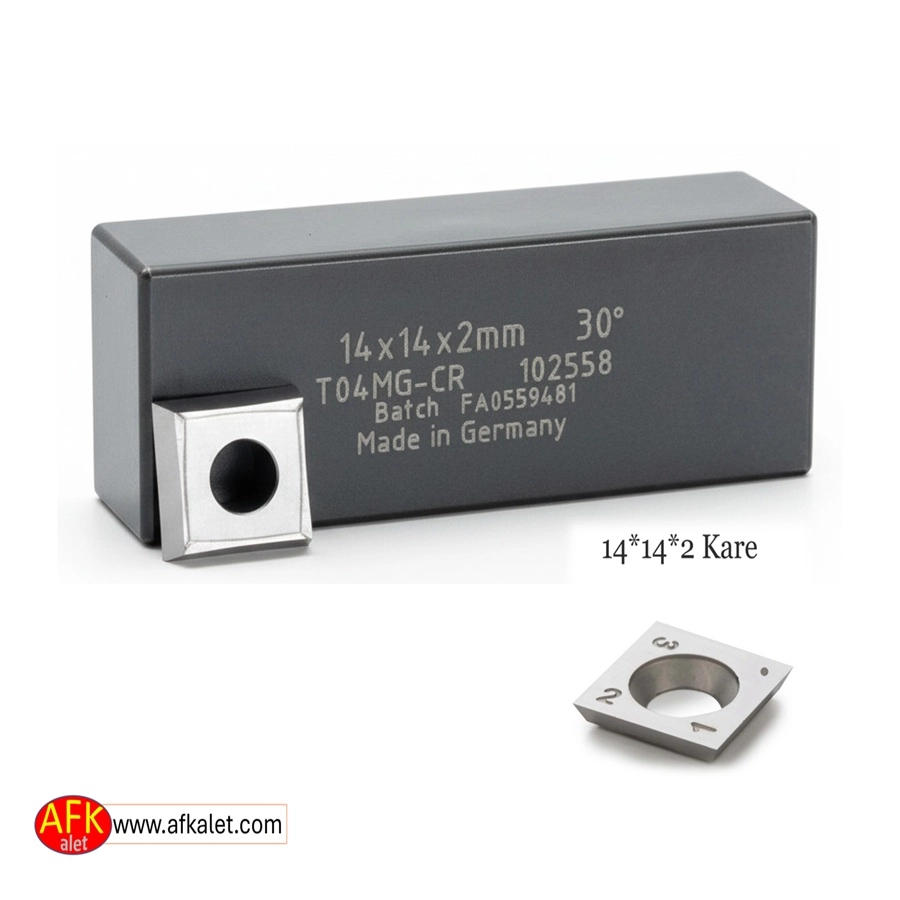 Kare 14*14*2 Karbür Uç      (Made in Germany)