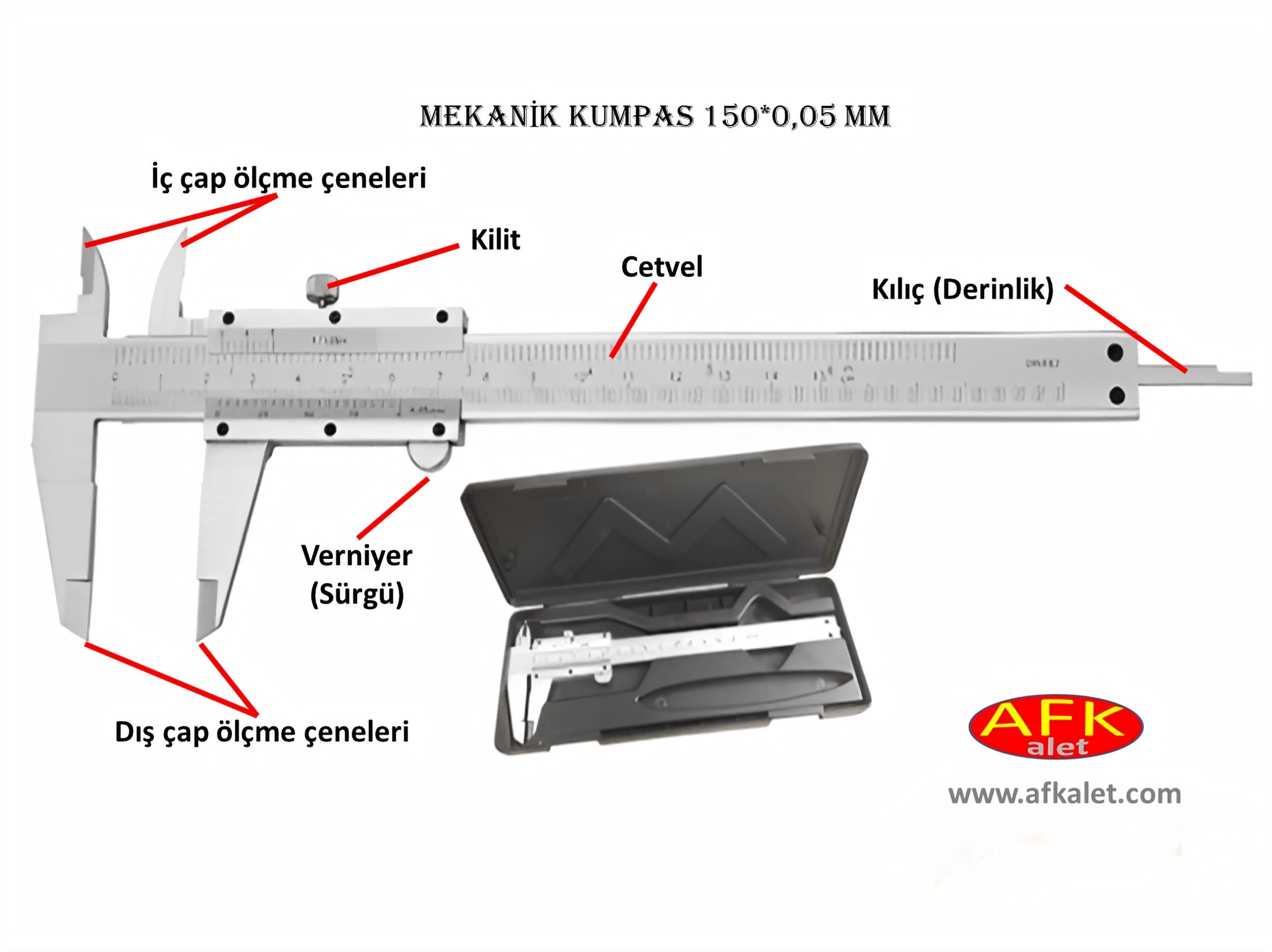 Mekanik Kumpas – 150 x 0.05mm Paslanmaz Çelik