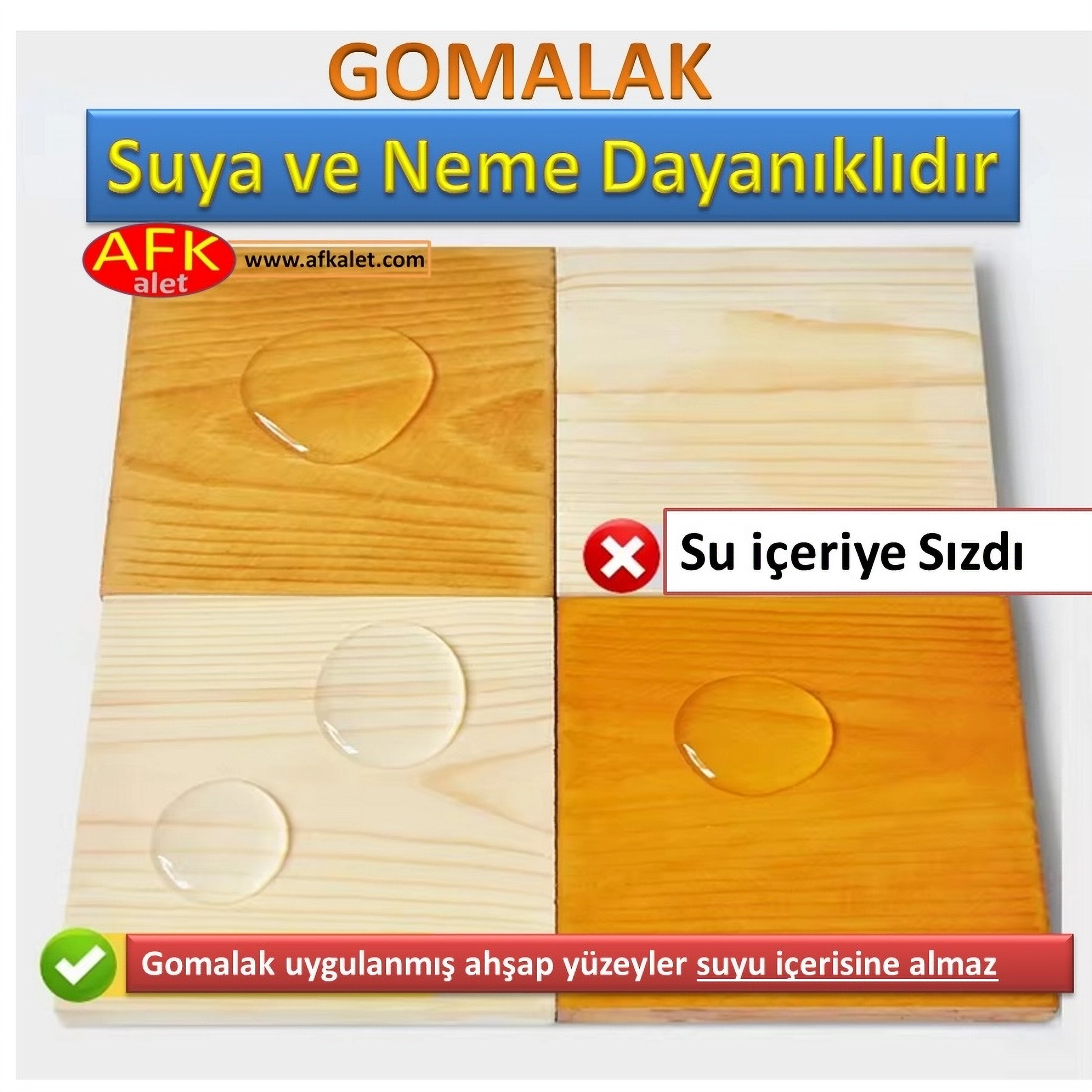 Şeffaf Gomalak / Platin Gomalak / Beyaz - Platin SHELLAC