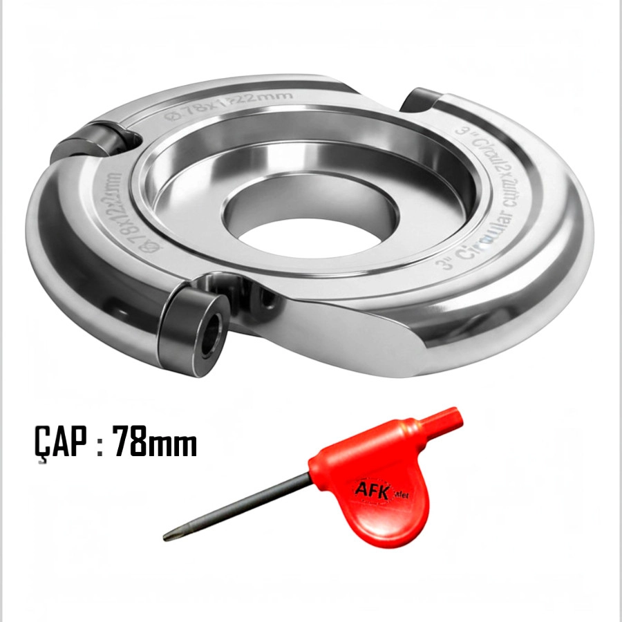 Dairesel Oyma/Aşındırma/Şekillendirme Diski 3’’lü - ÇAP: 78mm