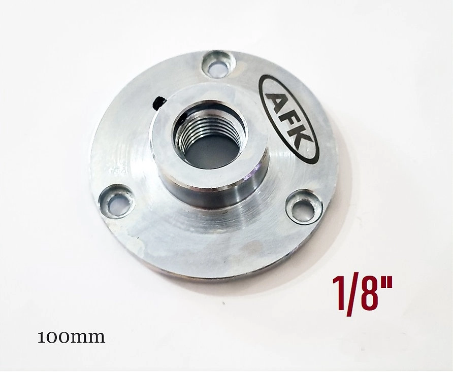 Ayna Flanşı (100mm) M33-M18-8TPI-Dolu Flanş