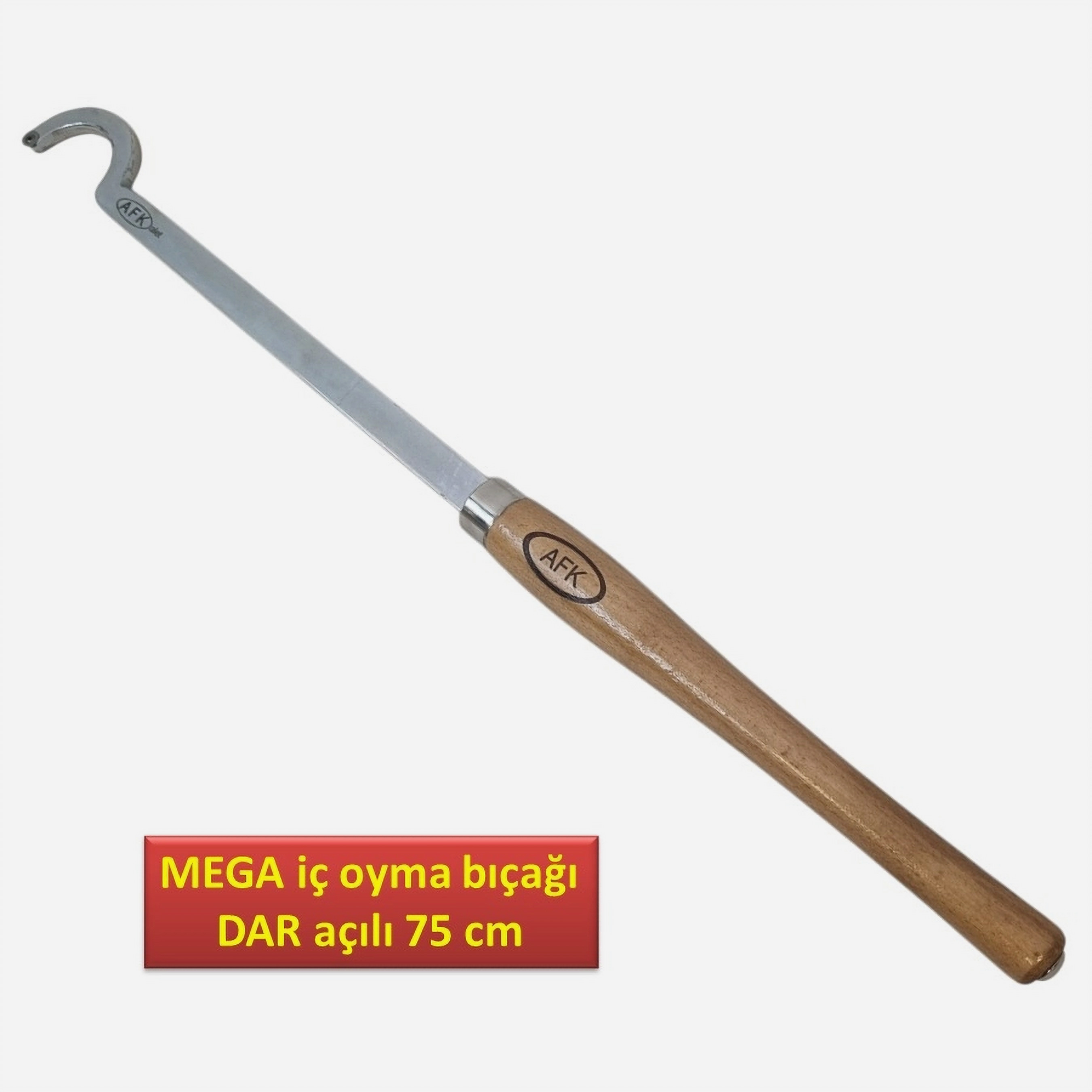 MEGA boy İç Oyma DAR AÇILI Bıçak