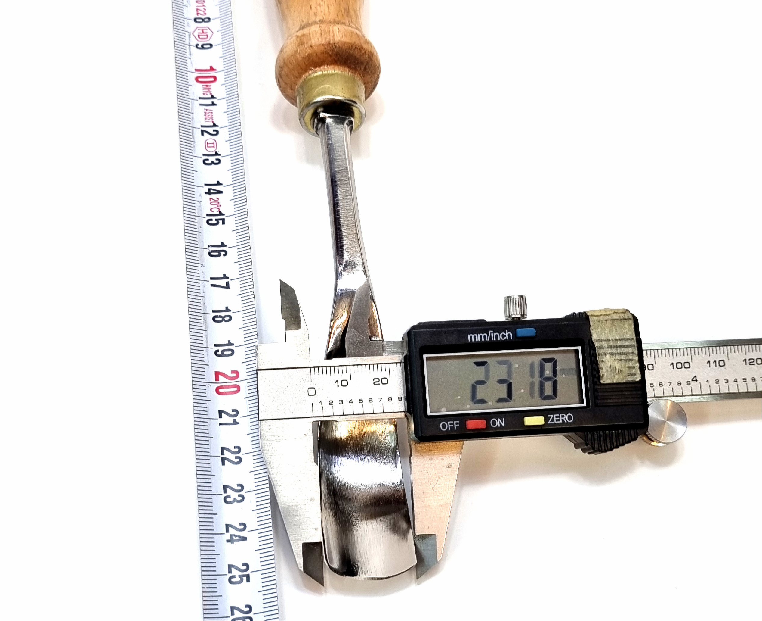 20-25 mm Deve Boynu Oyma / Yontma Bıçağı