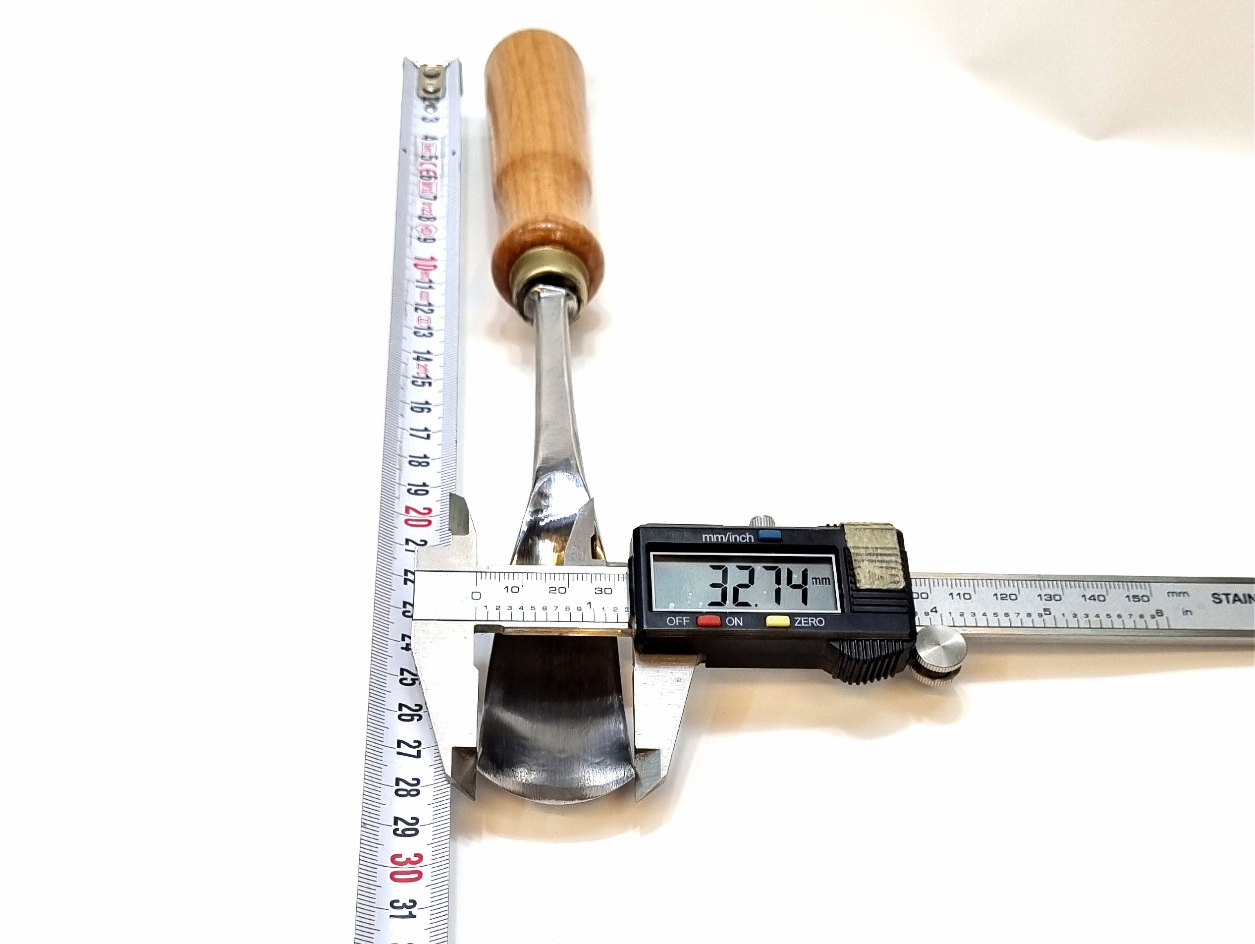 30-35 mm Deve Boynu Oyma / Yontma Bıçağı