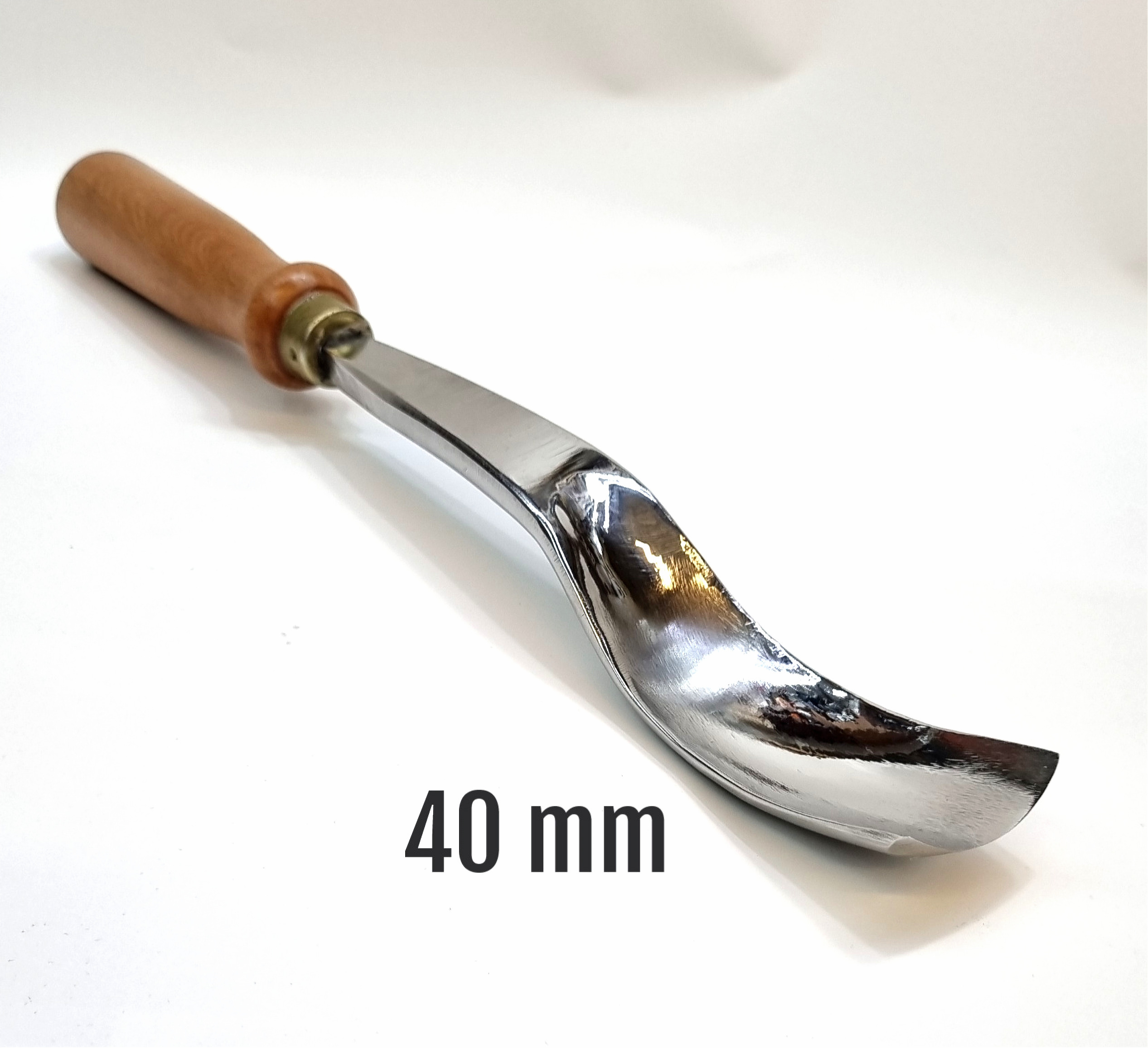 40 mm Deve Boynu Oyma / Yontma Bıçağı