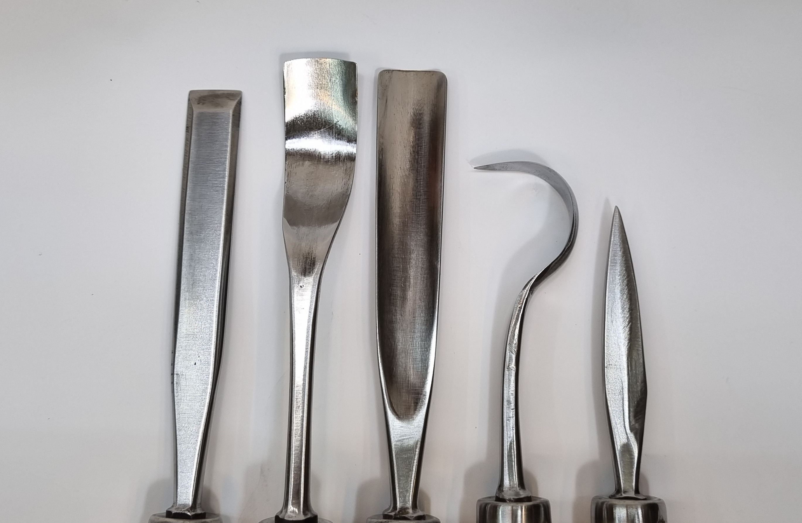 Ahşap Kaşık / Kuksa / Heykel Oyma Bıçak Seti (Beşli)
