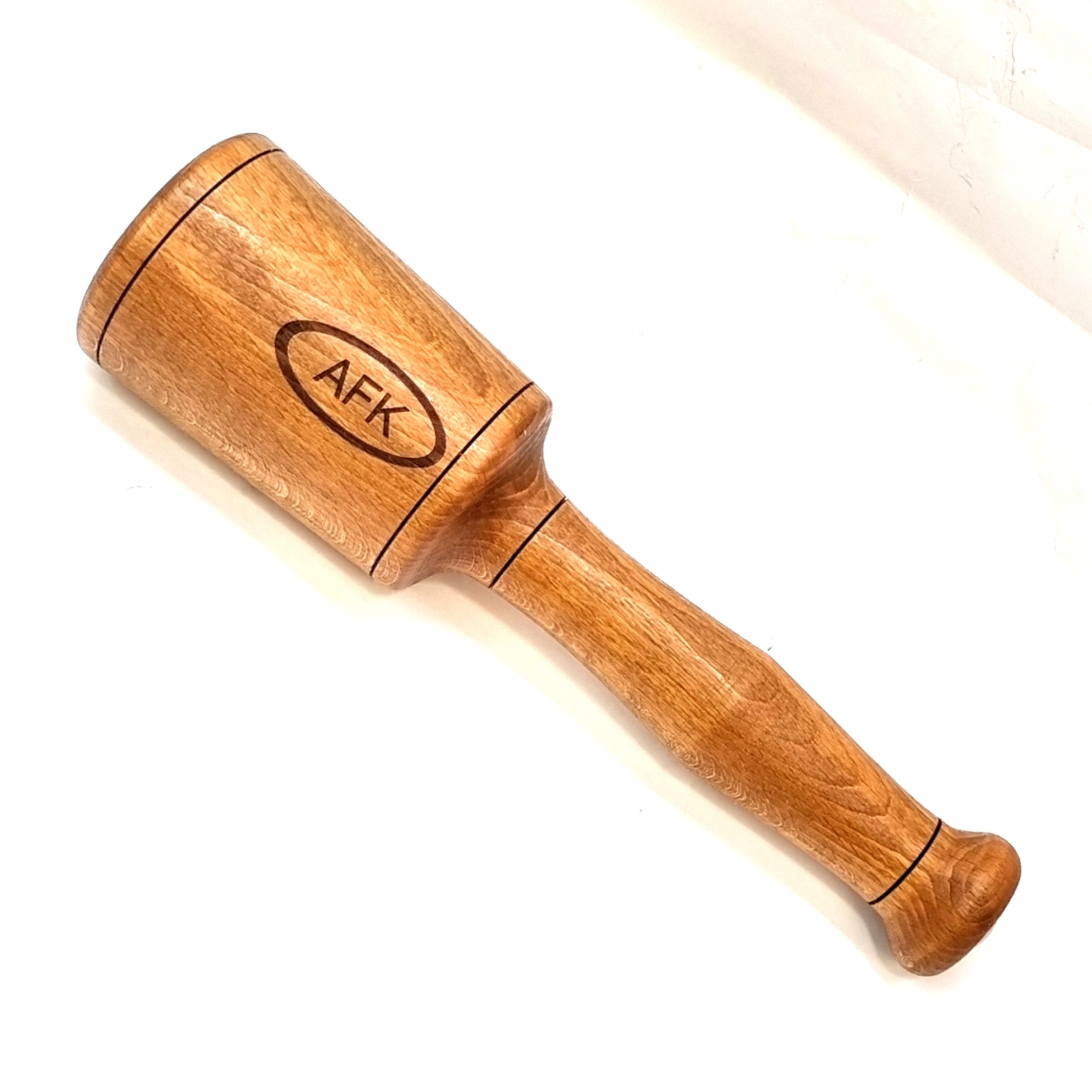 Dikey Silindir Ahşap Tokmak (Gürgen)