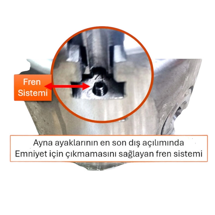 Ağaç torna aynası (Amerikan Tip)