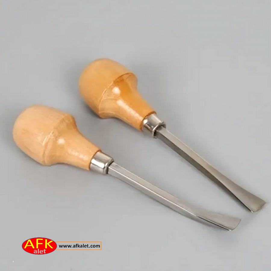 Avuç içi (topbaş) Mikro 6’lı İskarpela Seti    (HSS)