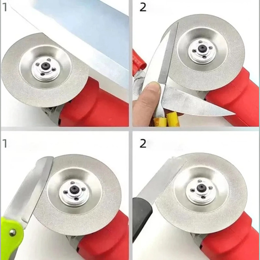 Çanak Elmas Taşlama ve Bileme Diski 100mmX16,5mm