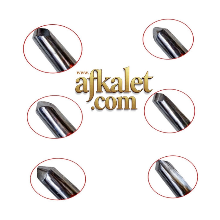 Dar Küt Uçlu El dövmesi Oluklu Ahşap Torna Bıçağı