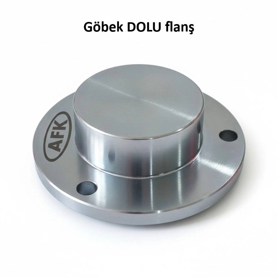 Ayna Flanşı (100mm) M33-M18-8TPI-Dolu Flanş