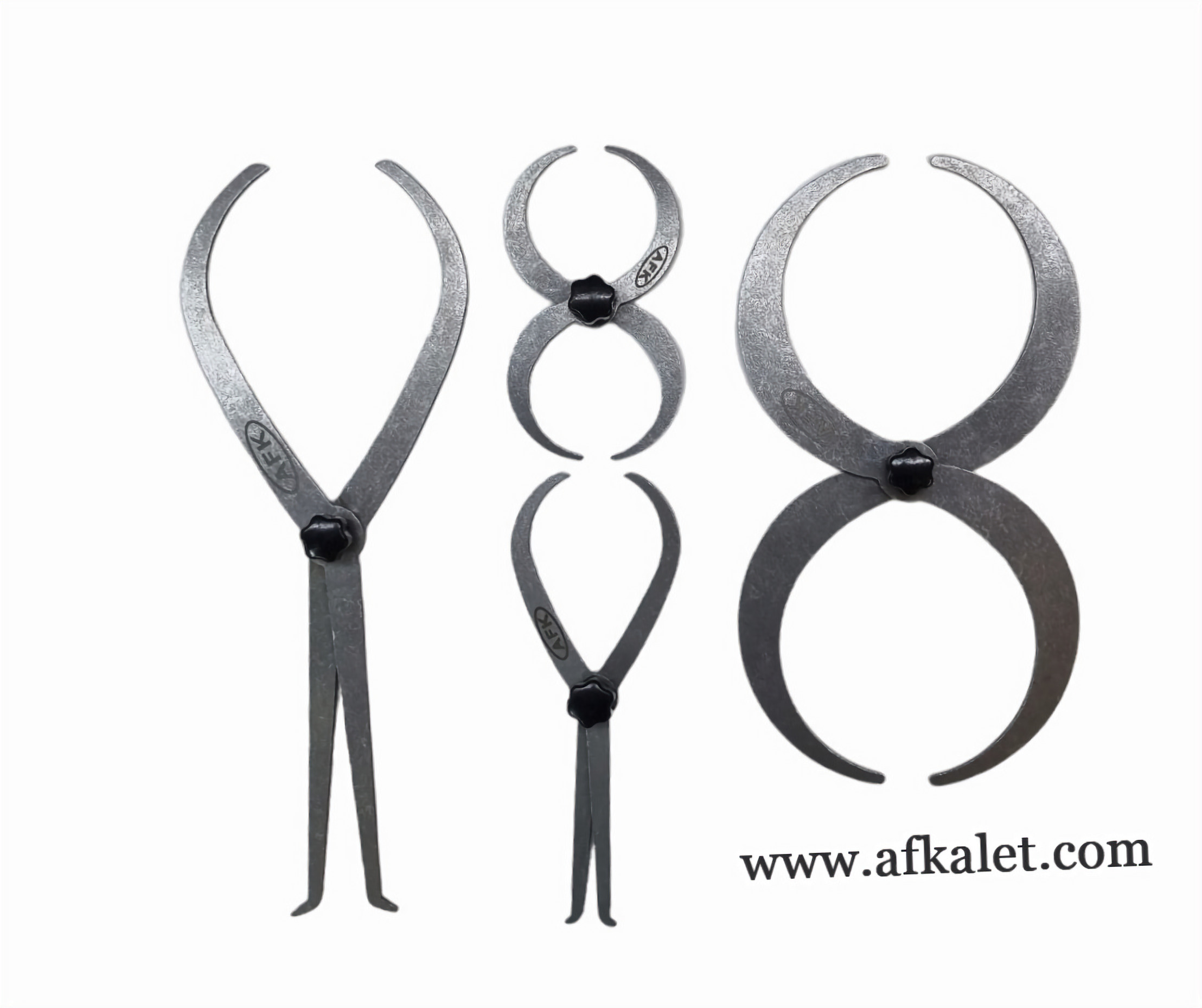 Kalınlık Ölçer-İç/dış çap ölçer . 4’lü SET