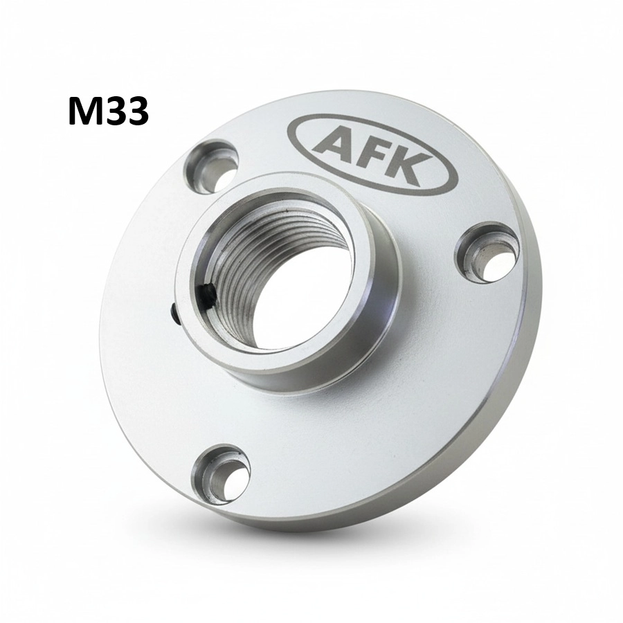 Ayna Flanşı (100mm) M33-M18-8TPI-Dolu Flanş