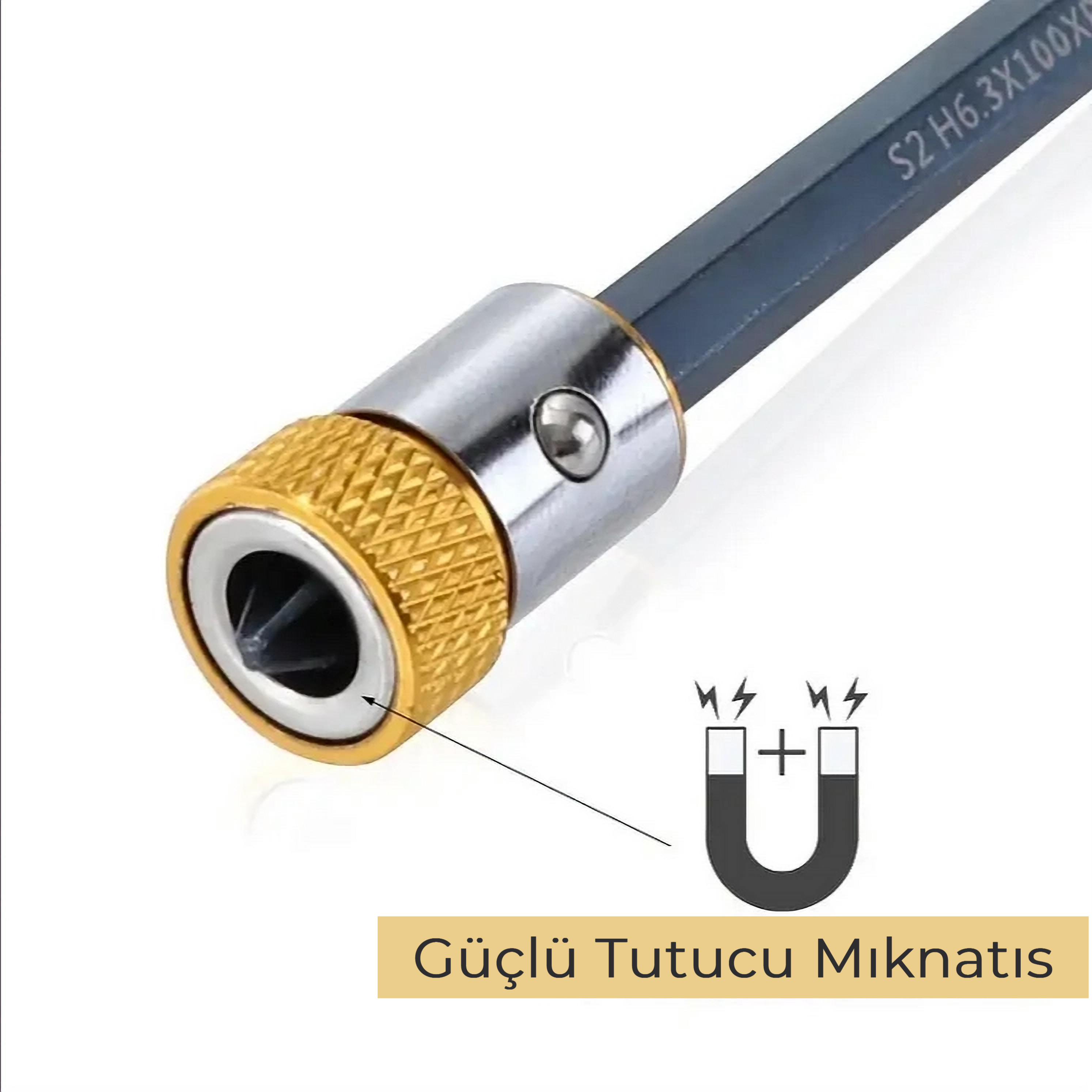Manyetik Matkap Uç Tutucu