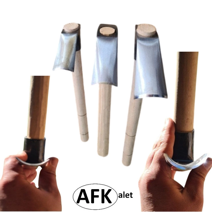 Ahşap Oyma Keseri (Oluklu) 3 Boy