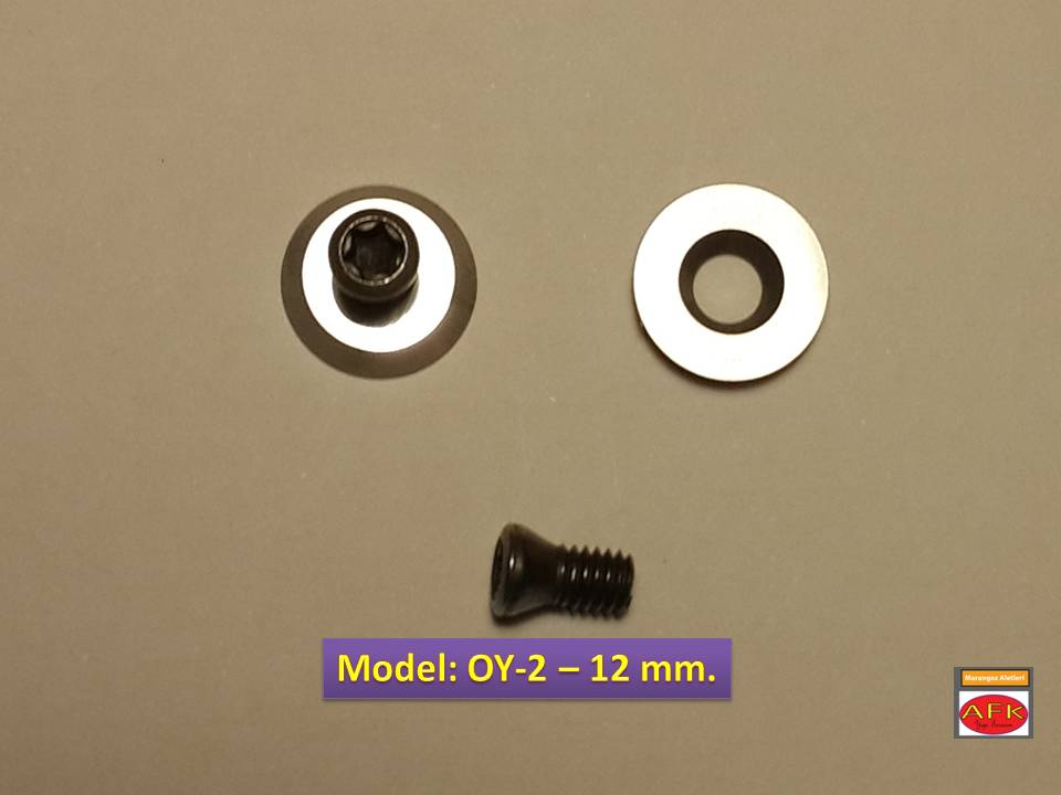 Yuvarlak karbür uç 12 mm    (Made in Germany)