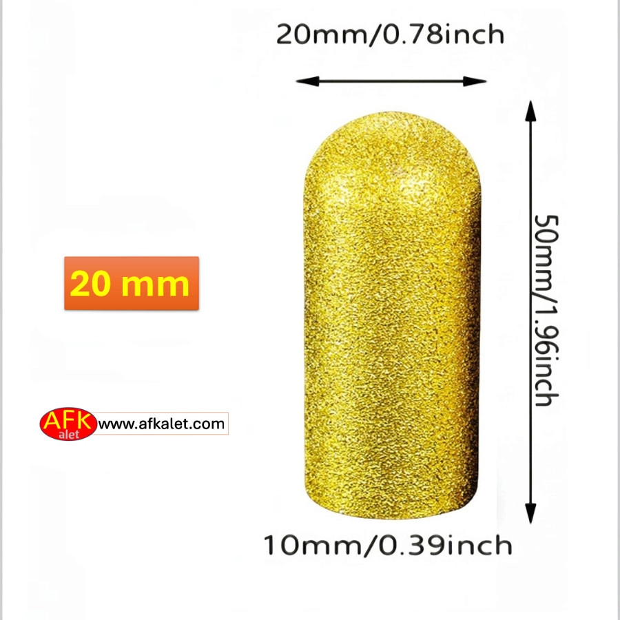 Elmas Parmak Tip Ahşap Aşındırıcı/Zımparalama/Törpüleme 20-30mm-M14