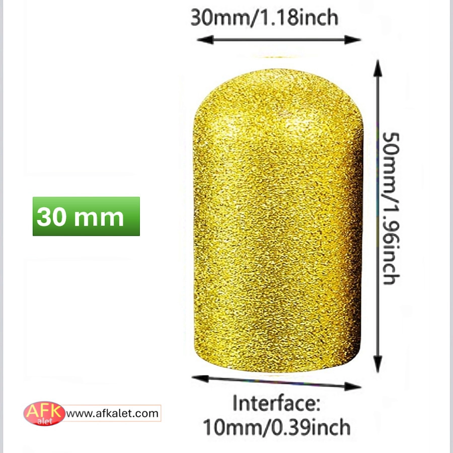 Elmas Parmak Tip Ahşap Aşındırıcı/Zımparalama/Törpüleme 20-30mm-M14