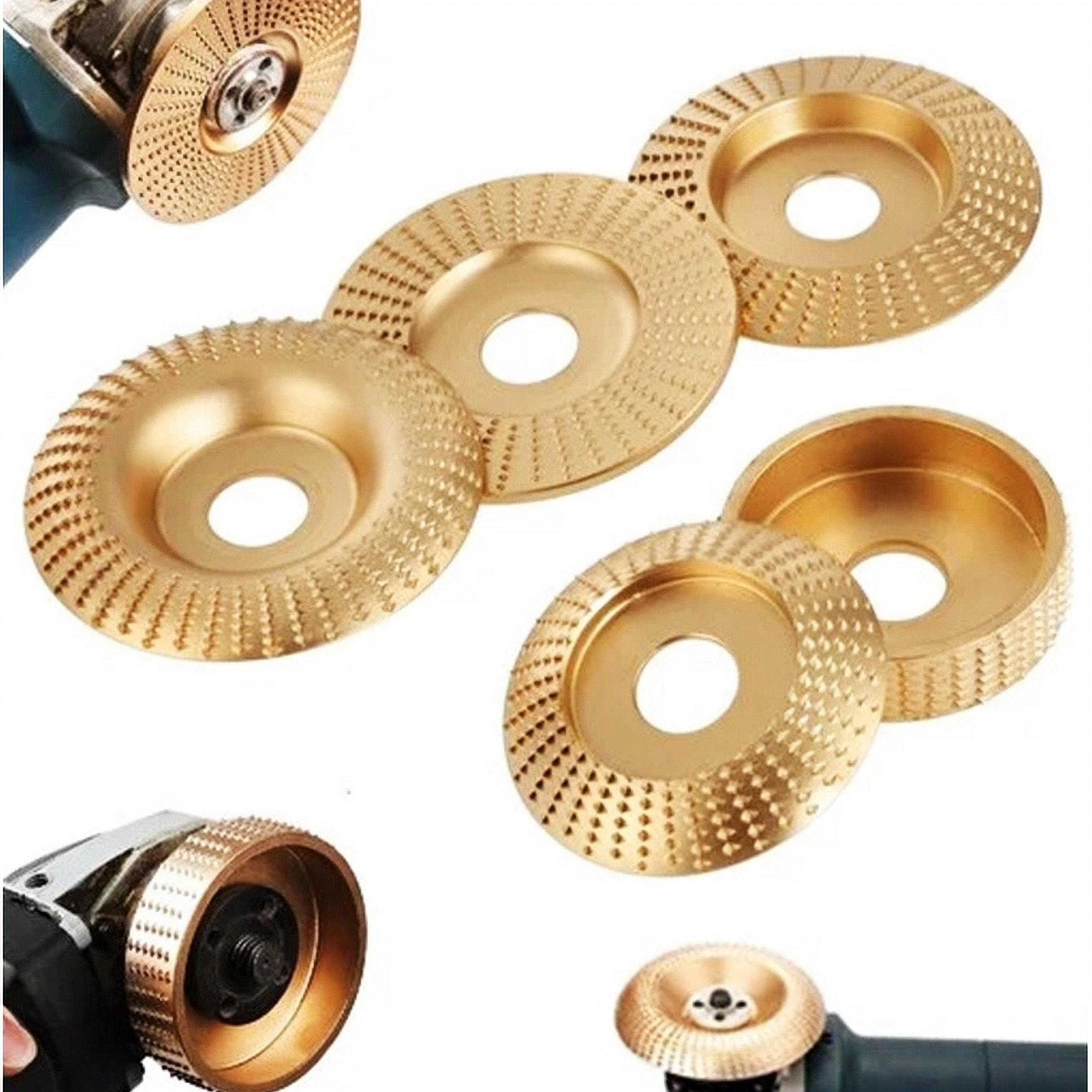 5 Parça Ahşap oyma/törpüleme/aşındırma disk seti