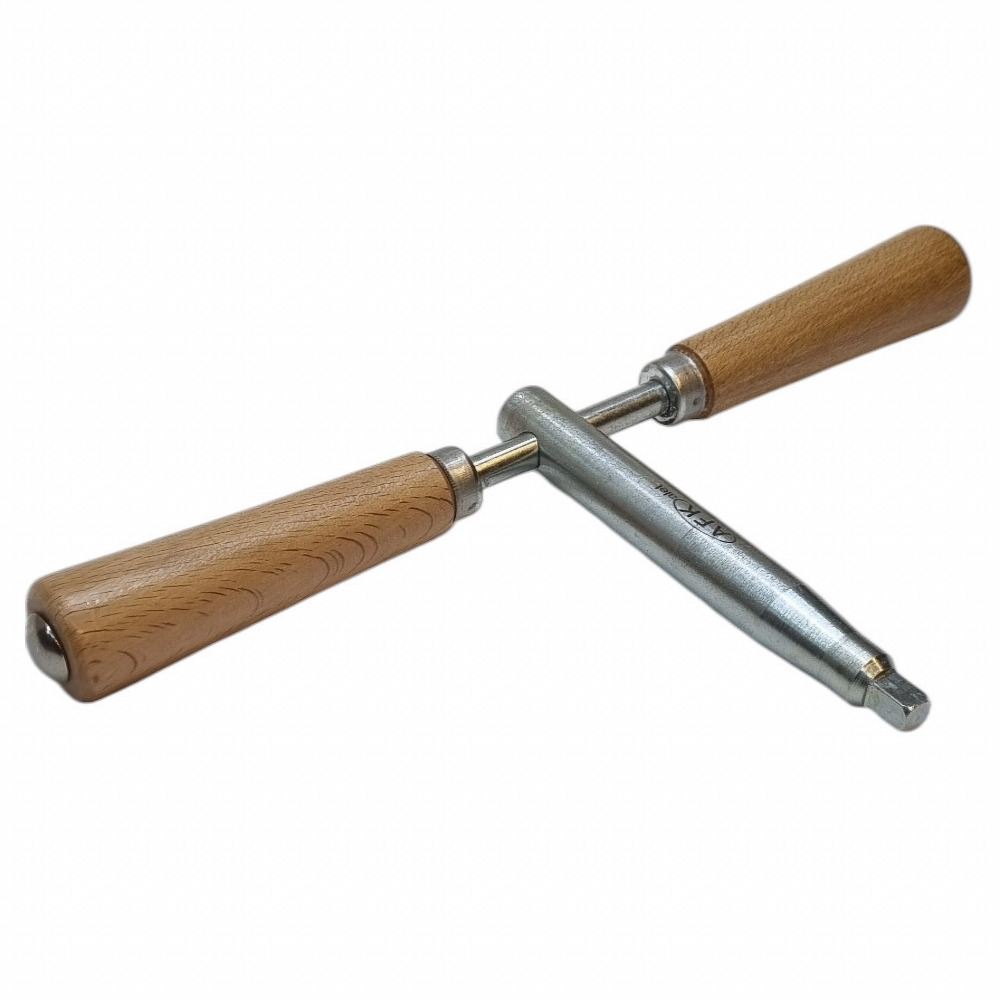 Ayna Sıkma Kolu (Uzun model) 16 cm (Takviye Ağaç Sap)