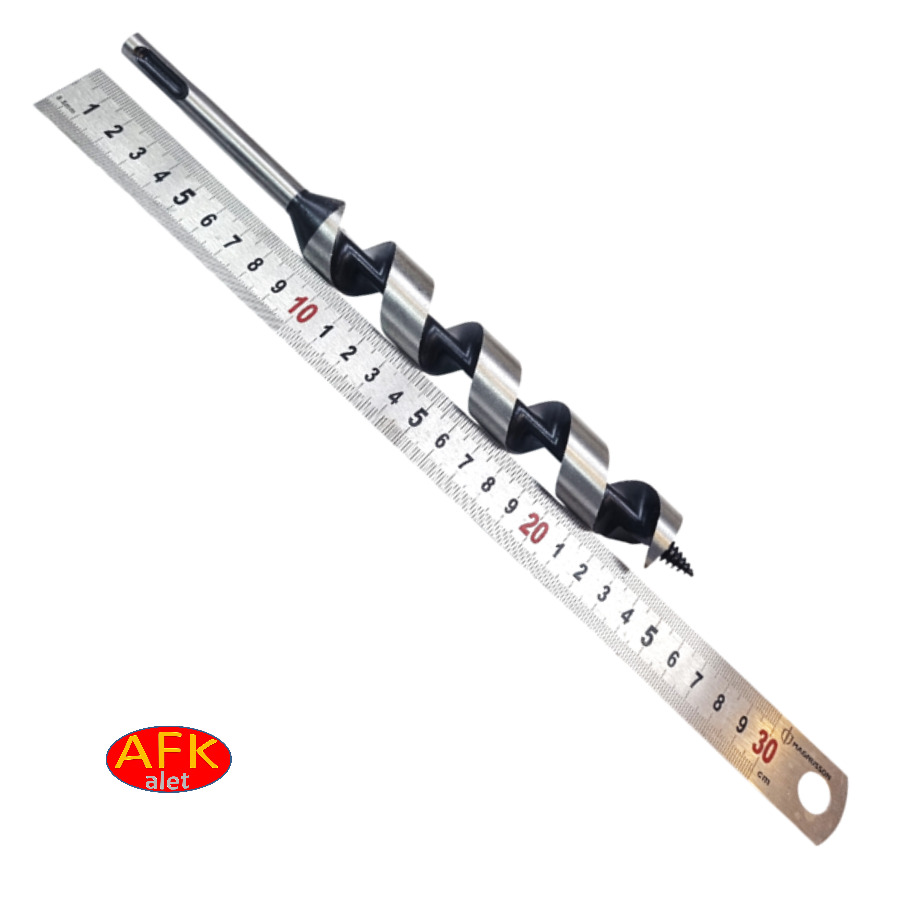 Derin Ağaç Matkabı 8mm-24mm/250mm SETİ (9 Parça)