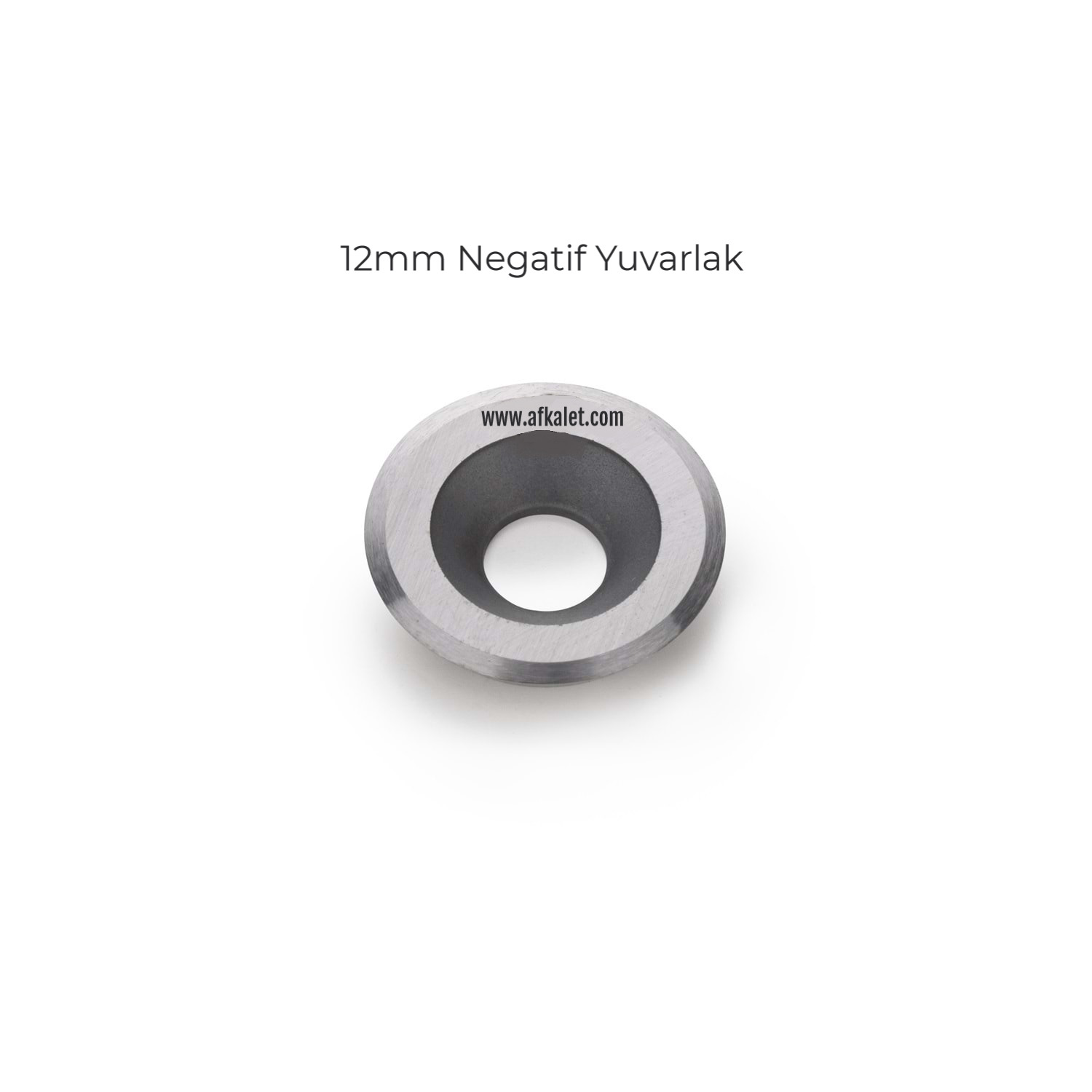 Negatif Yuvarlak Karbür Uç  Ø12   (Made in Germany)