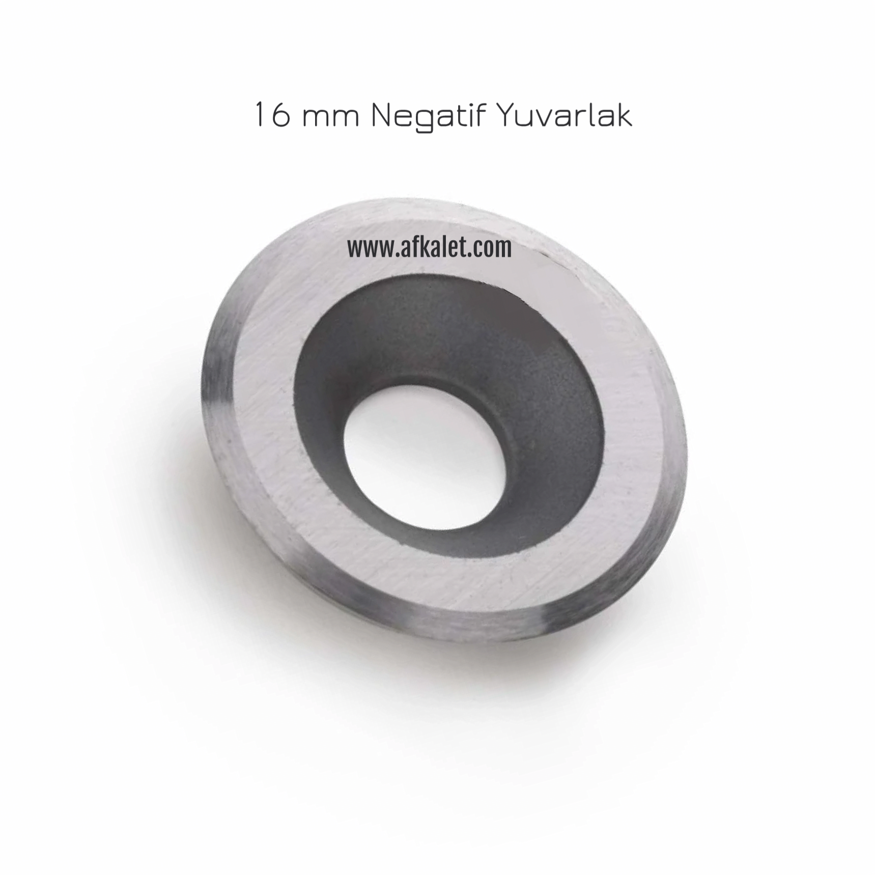 Negatif Yuvarlak Karbür Uç  Ø12   (Made in Germany)