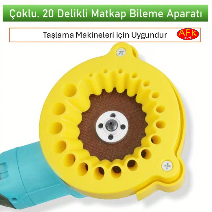 Matkap Ucu Bileme Aparatı