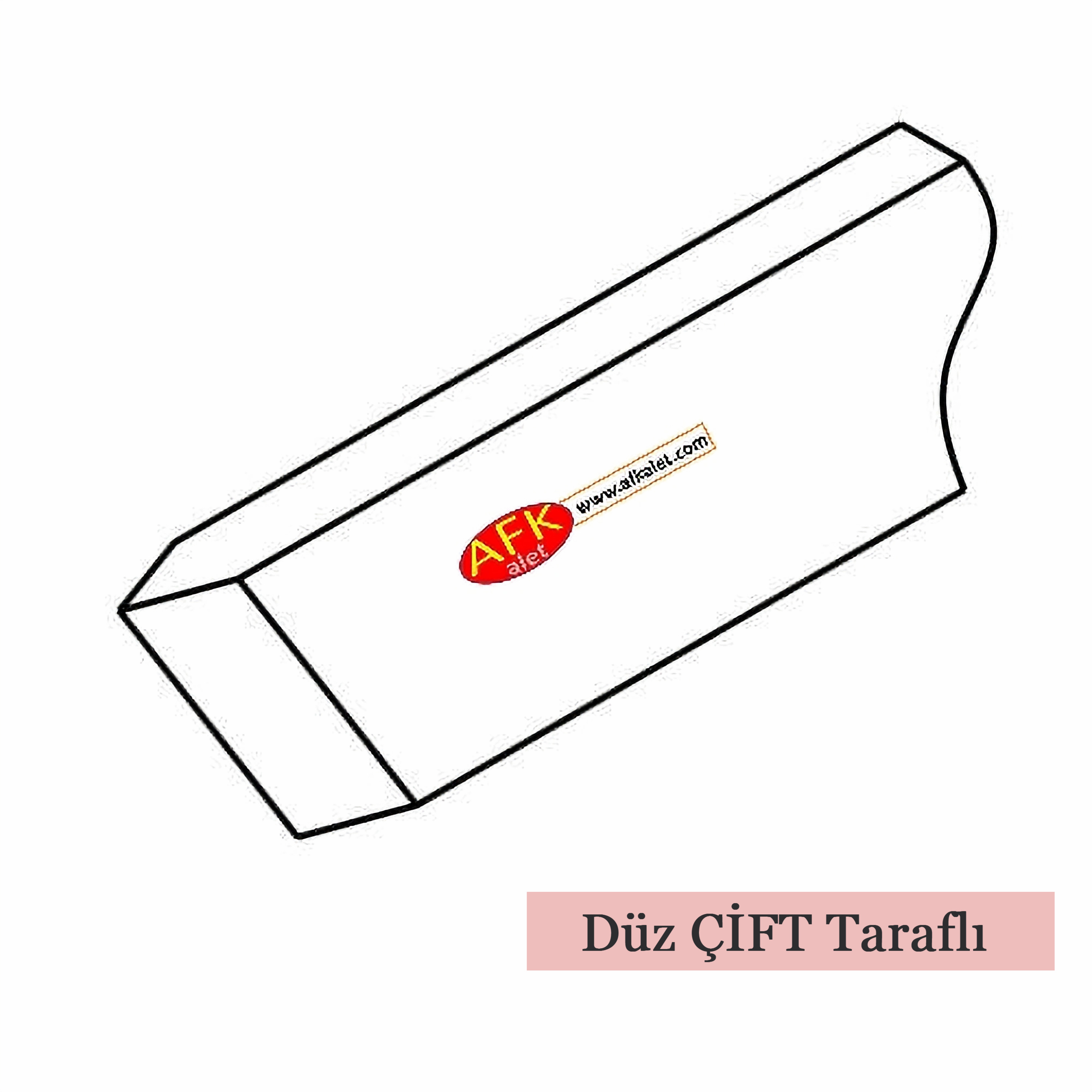 DÜZ Çift Taraflı Dövme Bıçak (25-30-35-40mm)