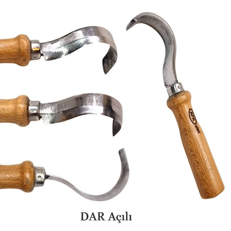 Avuç İçi Kaşık Bıçağı (DAR ve GENİŞ açılı)