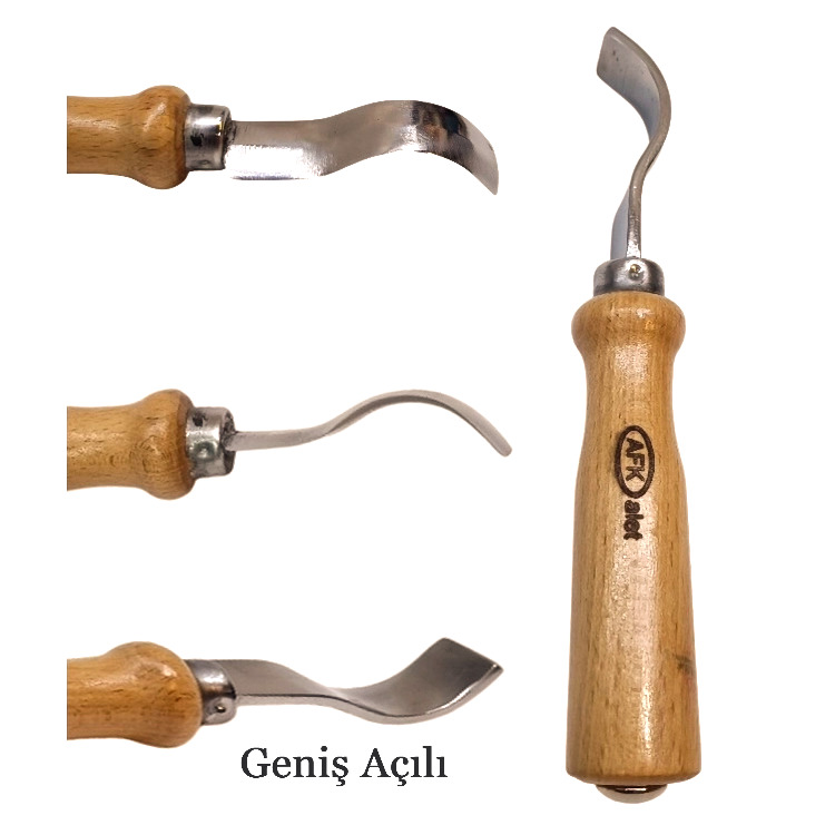 Avuç İçi Kaşık Bıçağı (DAR ve GENİŞ açılı)