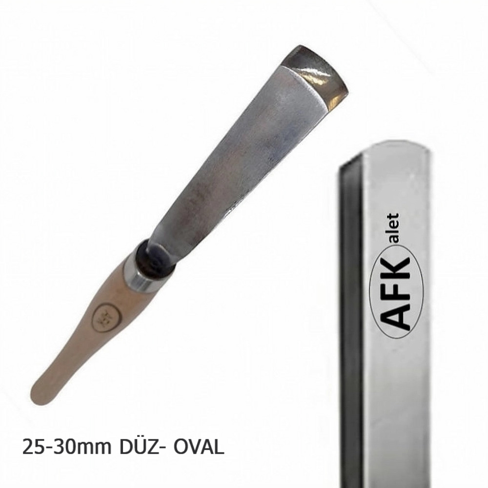 Oval Düz Dövme Torna Bıçağı 25-30mm
