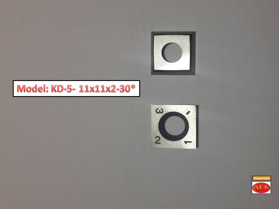 Kare 11*11 Karbür uç   (Made in Germany)