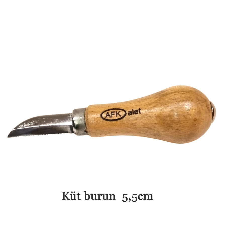 Armut Saplı Detay Ahşap Oyma/Yontma Bıçakları (Tek Bıçaklar)
