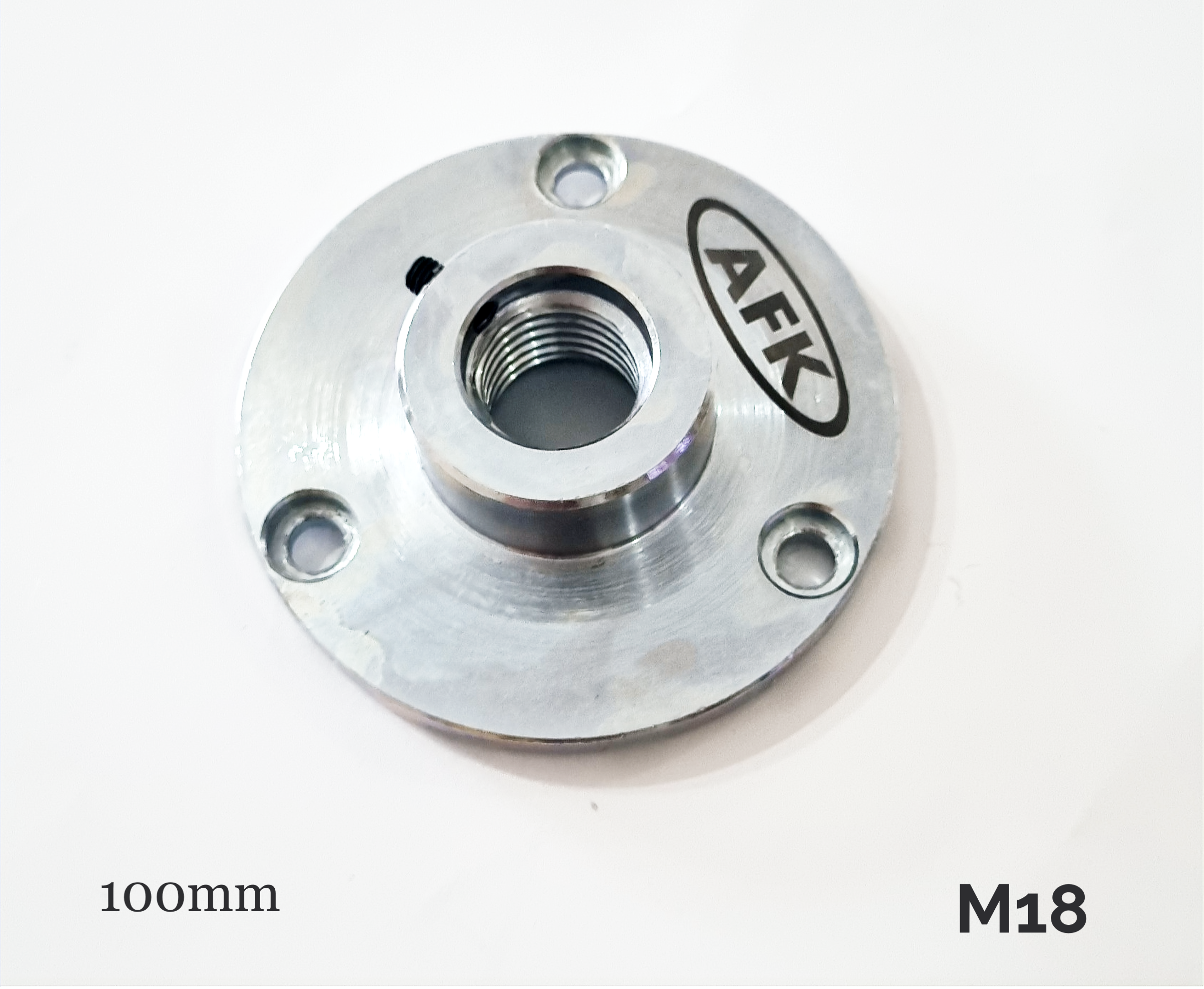 Ayna Flanşı (100mm) M33-M18-8TPI-Dolu Flanş