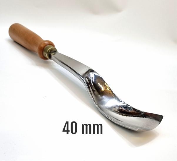 40 mm Deve Boynu Oyma / Yontma Bıçağı