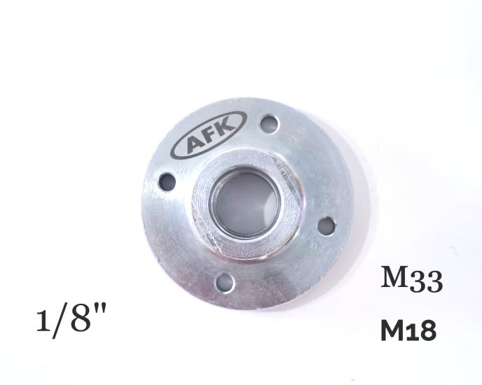 Standart Malzeme Bağlama Flanşı (M18 - M33 - 1/8’’)
