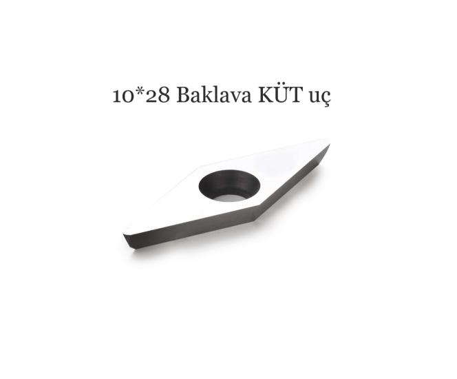 Baklava KÜT 10*28 Karbür Uç  (Made in Germany)