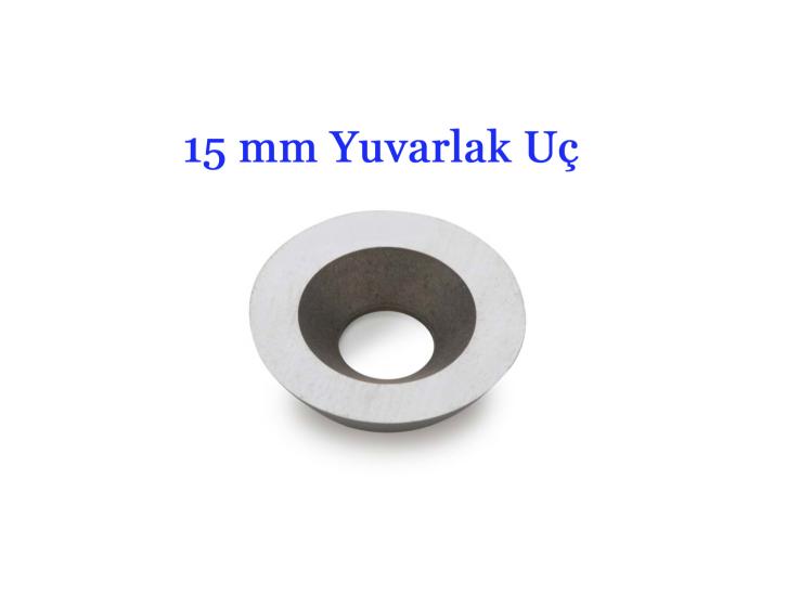 15 mm Yuvarlak Karbür Uç   (Made in Germany)