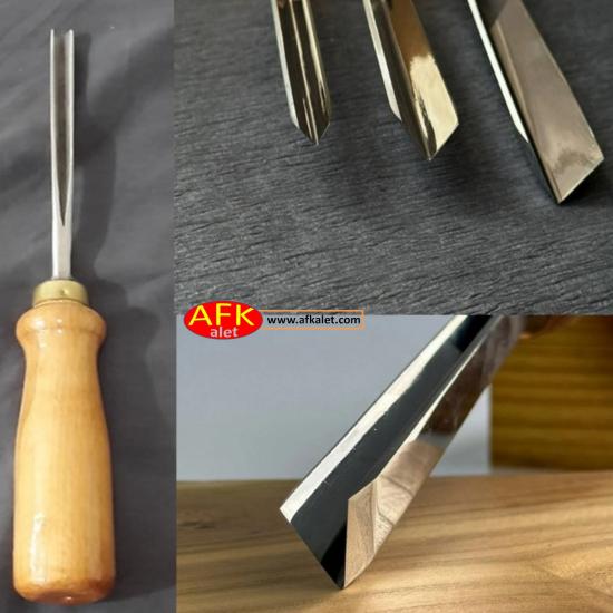 TIRNAK (V) Oyma İskarpelaları  (3-20mm Arası) Tüm Ölçüler