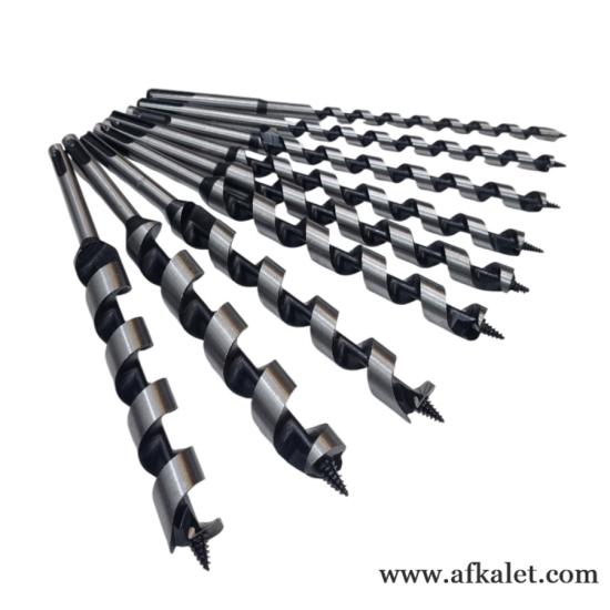 Derin Ağaç Matkabı 8mm-24mm/250mm SETİ (9 Parça)