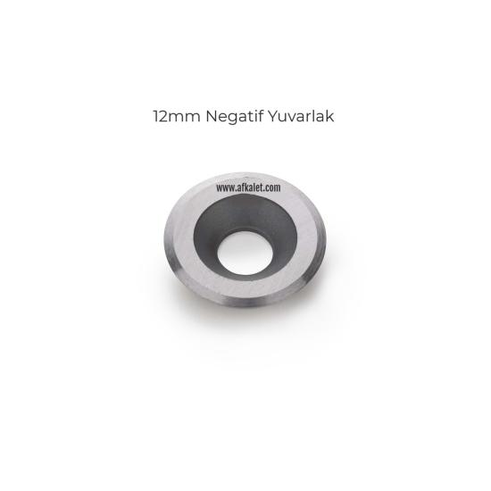 Negatif Yuvarlak Karbür Uç  Ø12   (Made in Germany)