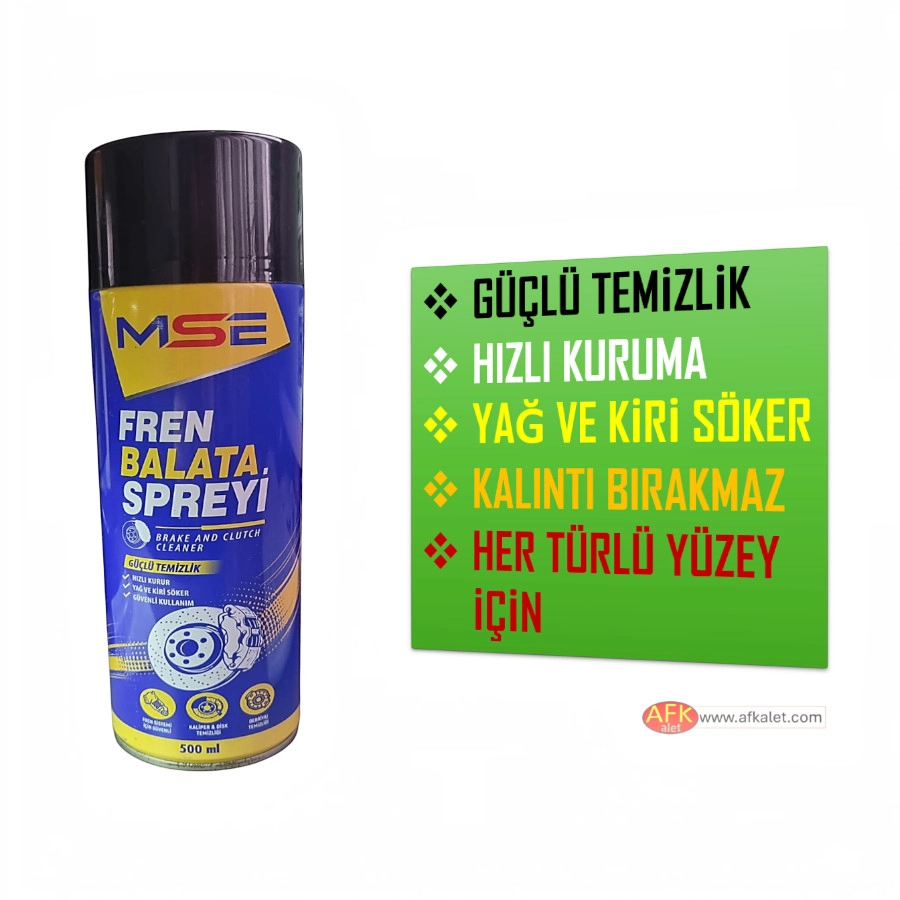Temizleme (Fren Balata Spreyi) Genel Temizleme 500 ml