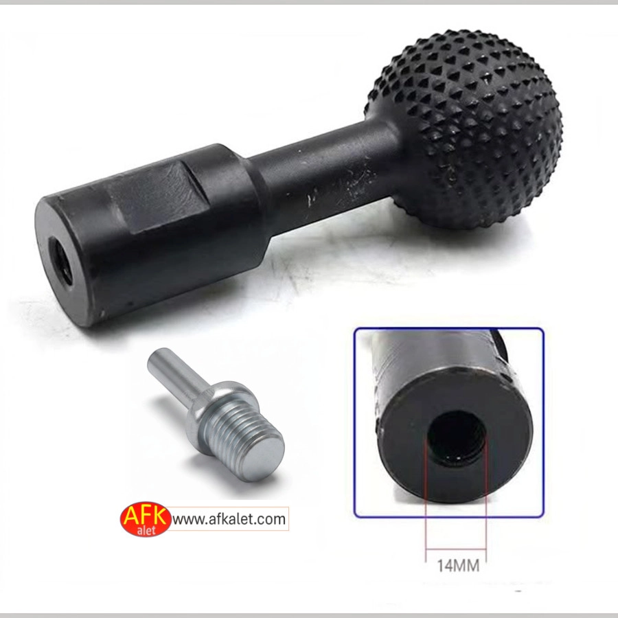  M14 Aparatlı Küre Top Törpü 40mm Ahşap Oyma Aşındırma Ucu Avuç Taşlama Matkap Uyumlu Karbon Çelik