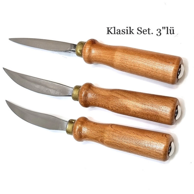 Ahşap Yontma Bıçakları (10 Model)